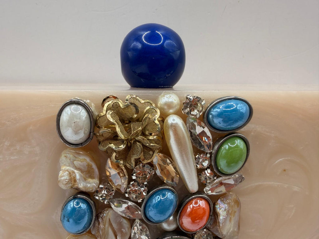 Mosaic Bloom Clutch