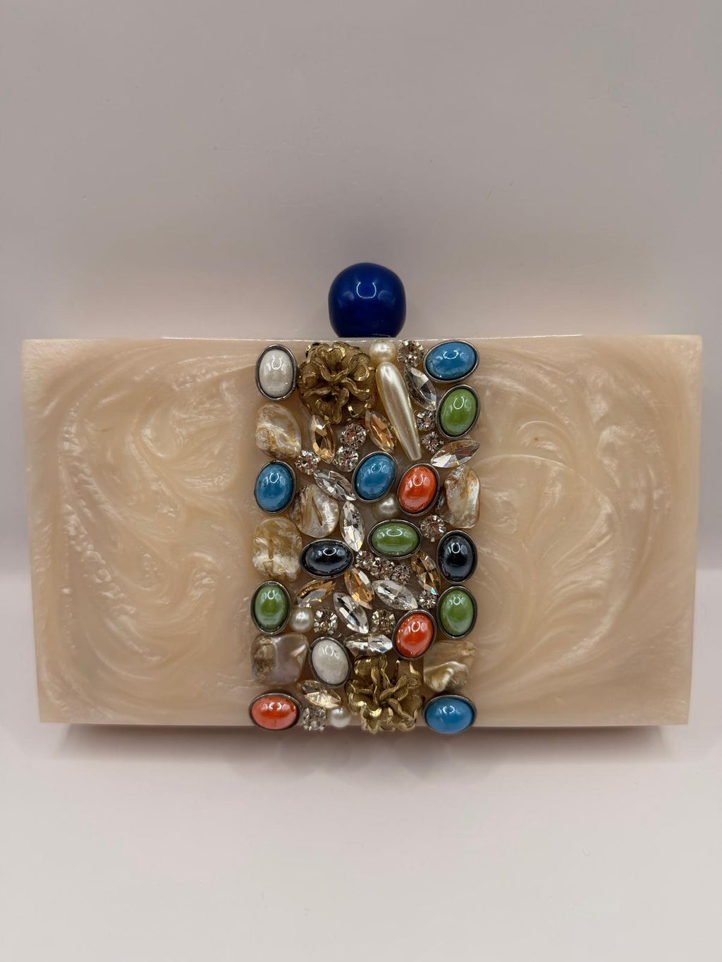 Mosaic Bloom Clutch
