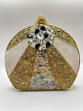 Opaline Reverie Fan Clutch