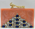 Peacock Crest Clutch