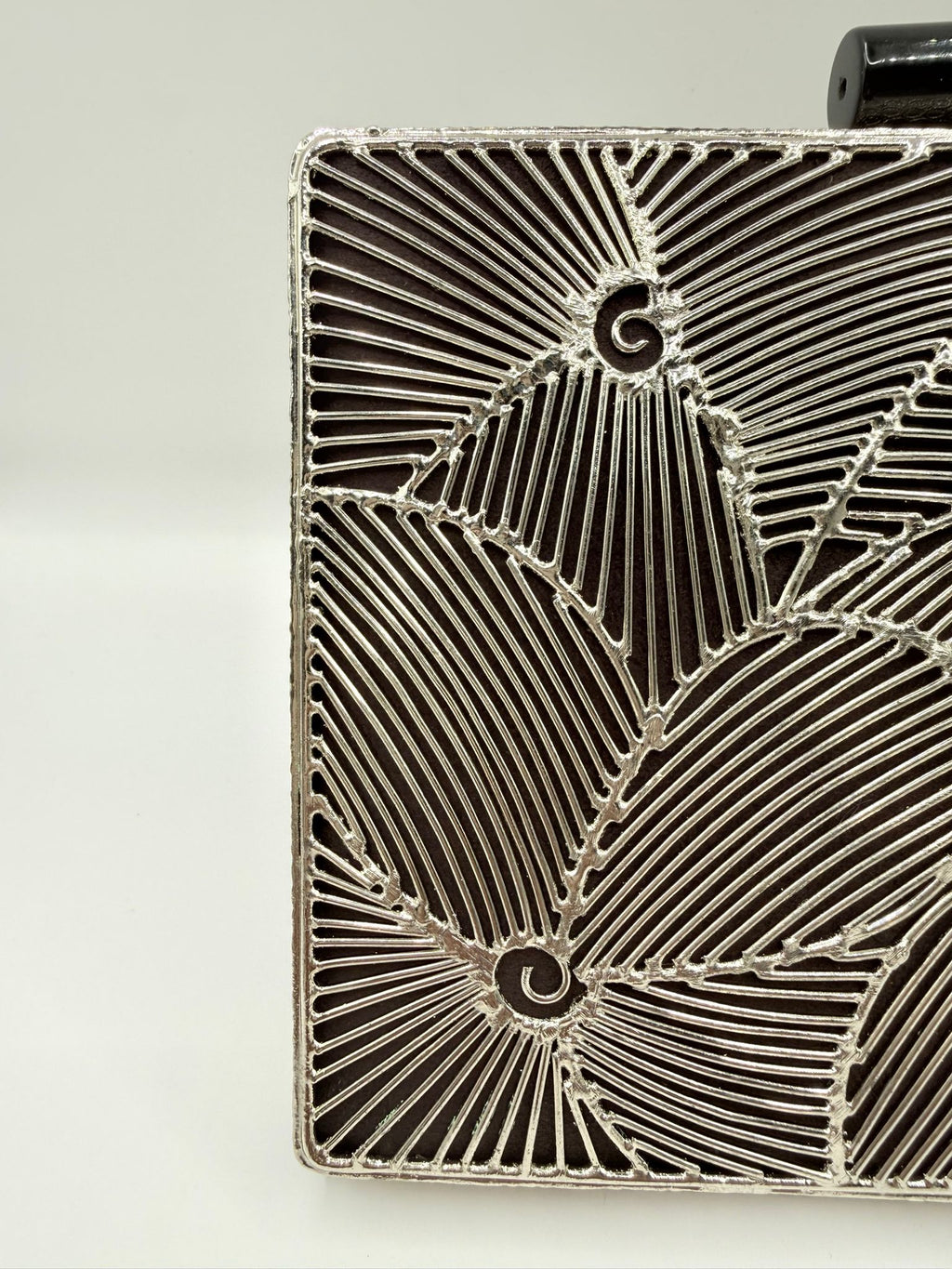 Silver Current Clutch