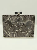 Silver Current Clutch